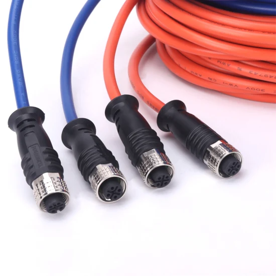 Matériaux PVC PUR personnalisés un câble de capteur à 5 broches